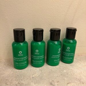 4/$15 Four Ayurveda Jasmine Coconut Lotion set